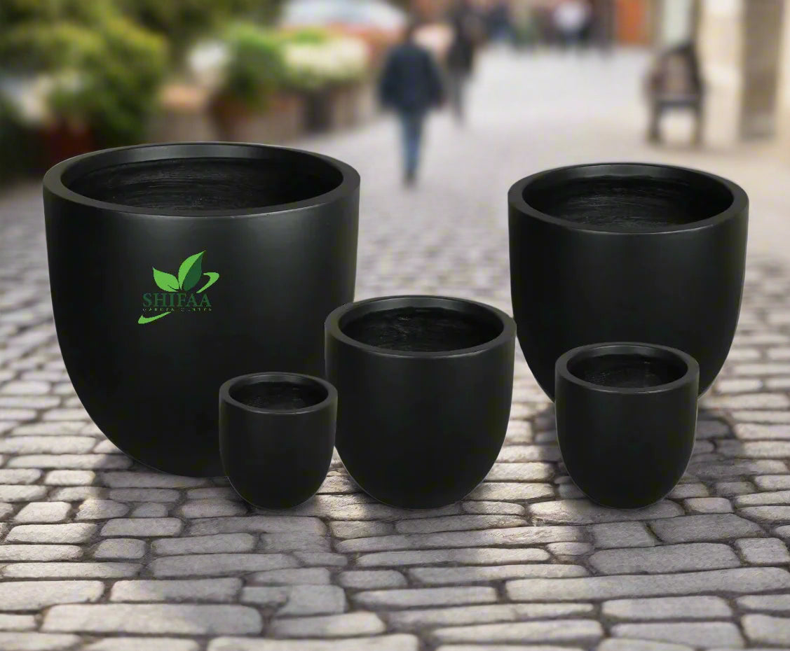 U-Shaped Round Small Pots