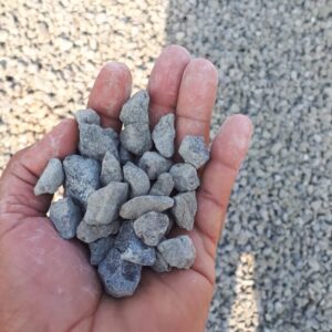 "Grey gravel: A versatile and stylish landscaping material with a cool, neutral tone."